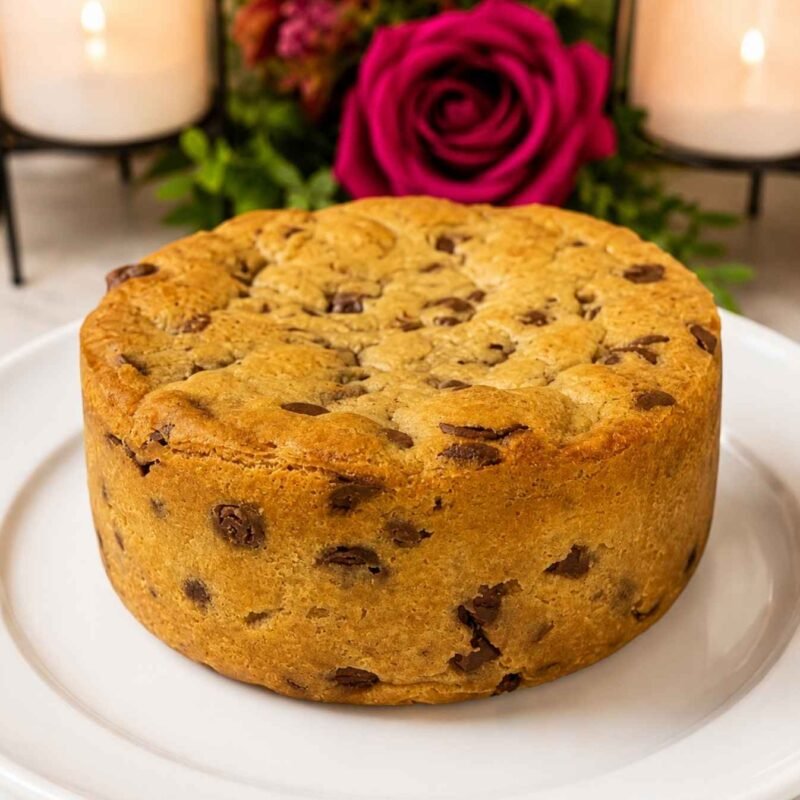 Tortas Cookie Tradicional Vanilla com Gotas de Chocolate Belga